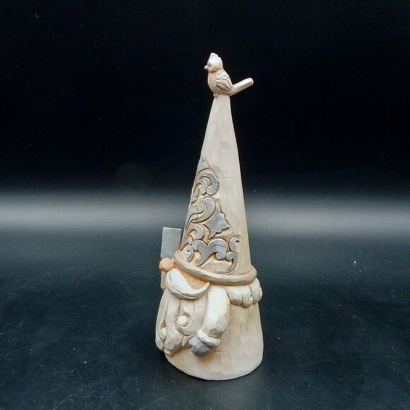 Jim Shore Heartwood Creek Gnome Tweet Gnome 2021 Bird House Enesco 6008866 - Picture 2 of 9